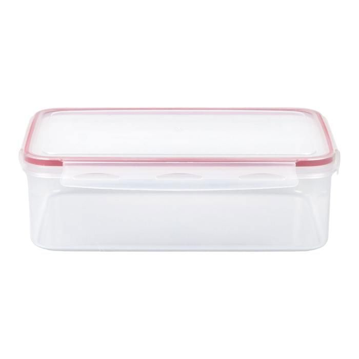 Boite Alimentaire - Essentiel - 30 cm x 21 cm x 9 cm - 3,9L - Transparent - Rectangulaire - Compatible Lave-Vaisselle