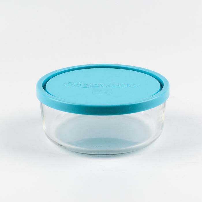 Boite alimentaire - GENERIC - 15cm - Rond - Bleu - Compatible lave-vaisselle