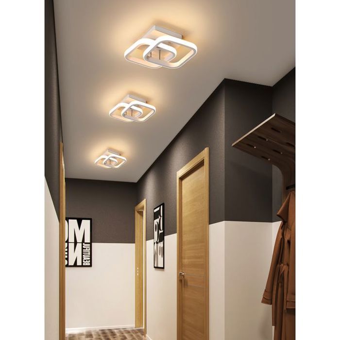 Plafonnier LED suspendu au design artistique, luminaire décoratif d'intérieur, idéal pour une chambre à coucher