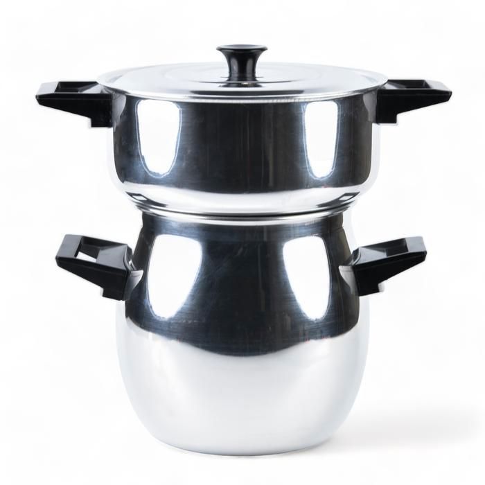 COUSCOUSSIER 6L ALU AVEC COUVERCLE ANSES