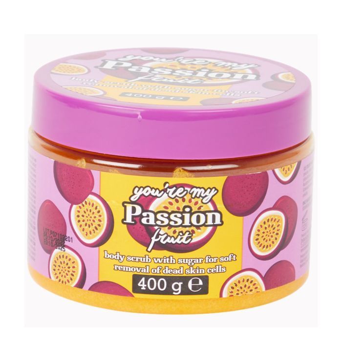 Gommage pour le corps - You're My Passion Fruit - Sel marin - 400 g - Douceur exceptionnelle