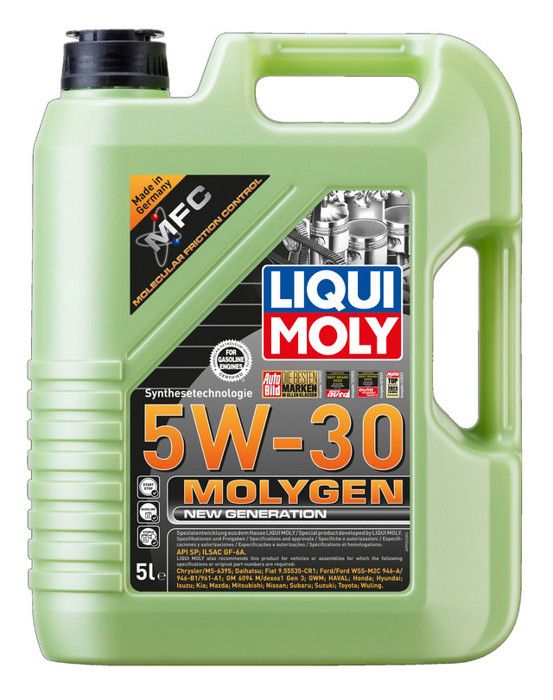 LIQUI MOLY MOLYGEN NEW GENERATION 5W-30 5L - Huile pour moteur Essence et Diesel