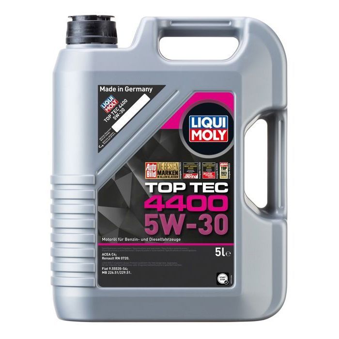 LIQUI MOLY TOP TEC 4400 5W-30 5L - Huile pour moteur Essence et Diesel