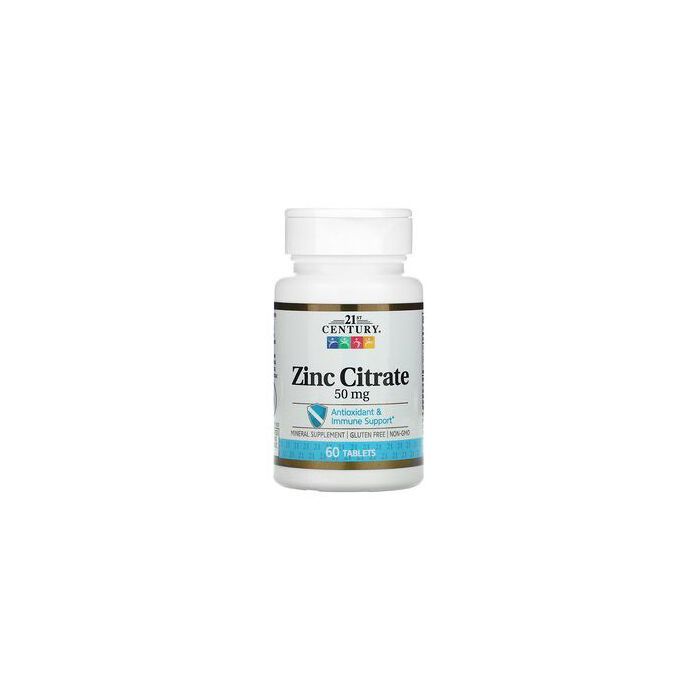 Citrate de zinc 50 mg 60 comprimés
