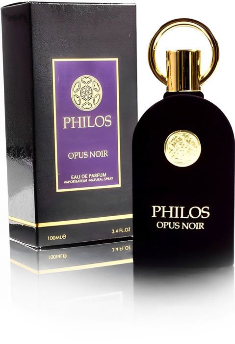 Eau de Parfum - ALHAMBRA - PHILOS OPUS NOIR - 100ml - Unisexe - Notes boisées et épicées