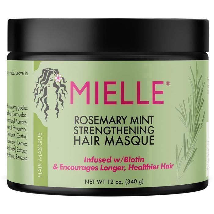 Mielle Masque Capillaire de Renforcement à la Menthe au Romarin, 340g