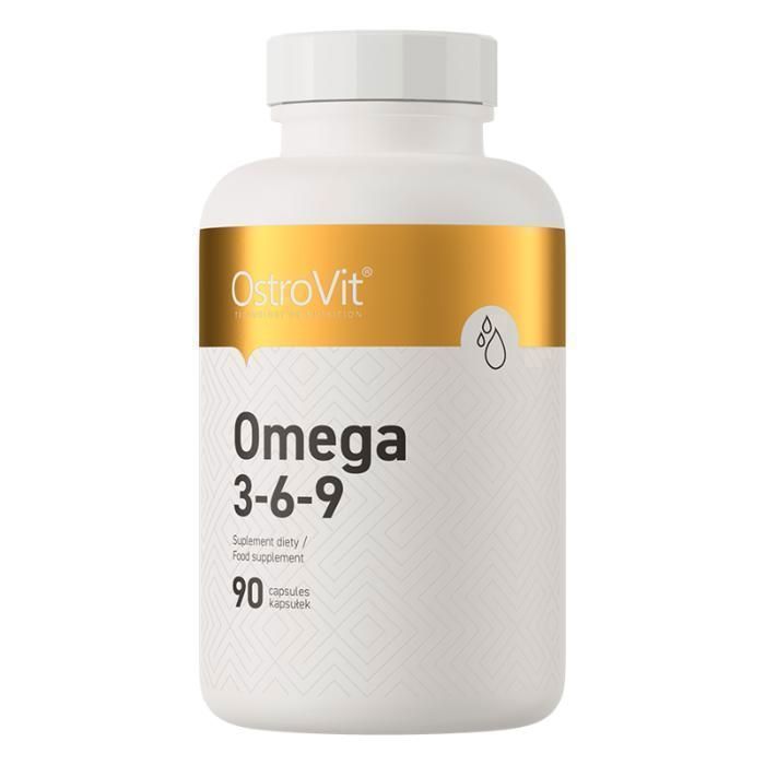 OSTROVIT -b Omega 3-6-9 90 Caps - Acides Gras Insaturés EPA, DHA & ALA