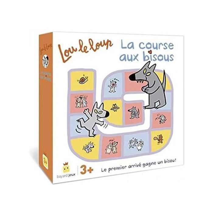 Lou le loup - La course aux bisous