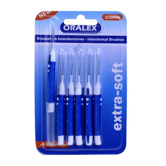 BROSSETTES INTERDENTAIRES ORALEX - Couleur aléatoire