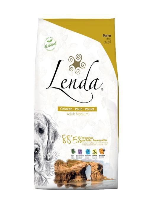 Nourriture pour chien - Lenda Original Chiken - 2kg - Hypoallergénique - Riche en poulet et légumes