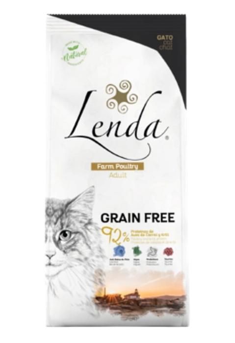 Lenda Chat Adulte Ferme Volaille Sans Céréales 2 KG