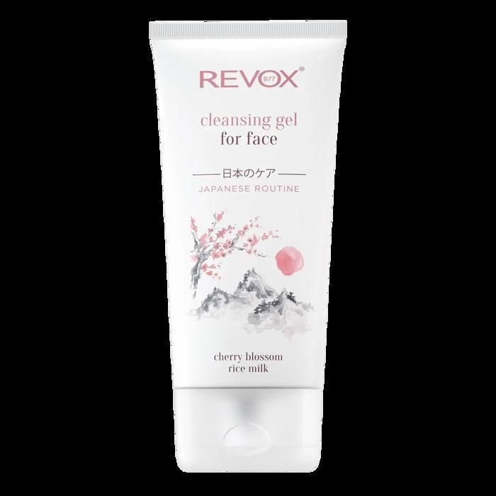 Cleansing Gel - REVOX - Japanese Routine - 150 ml - Pour tous types de peau - Doux et rafraîchissant