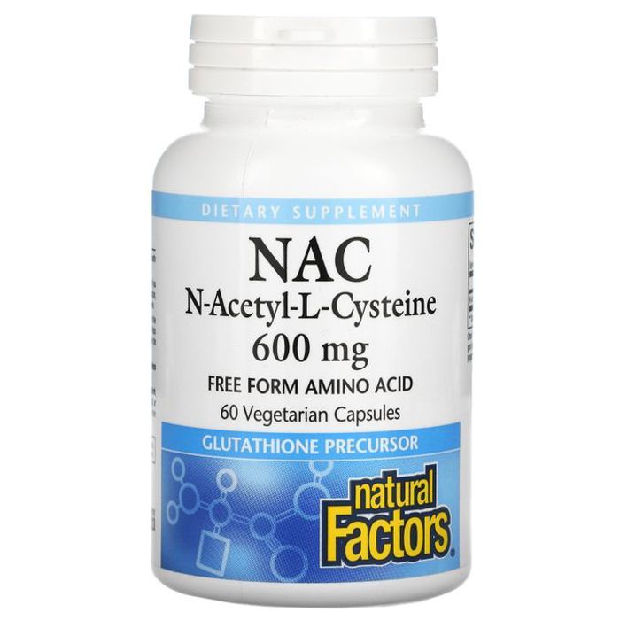 NAC, 600 mg, 60 capsules végétariennes USA