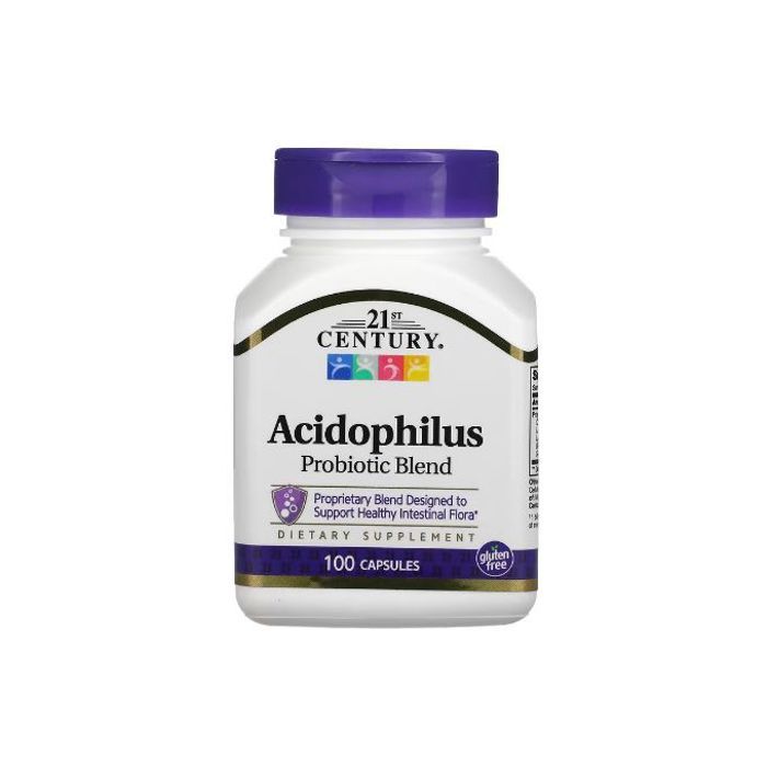 21st Century, Acidophilus Probiotic Blend, 100 Capsules