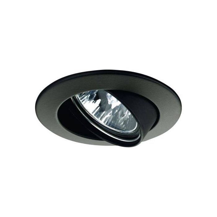 Spot encastrable Noir mat Lumière Jaune