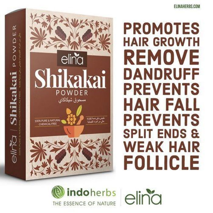 Poudre SHIKAKAÏ ayurvédique - Elina - 100g - Soin Capillaire - Pousse De Cheveux - Anti Pellicules