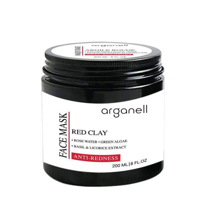 Masque Eclat Anti-Rougeurs À L'Argile Rouge & À La Rose