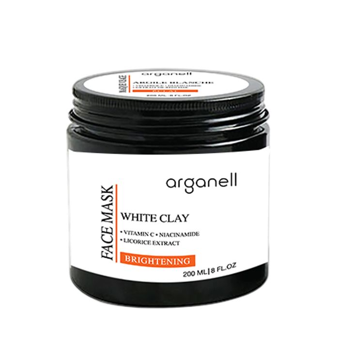 MASQUE VISAGE ARGILE BLANCHE