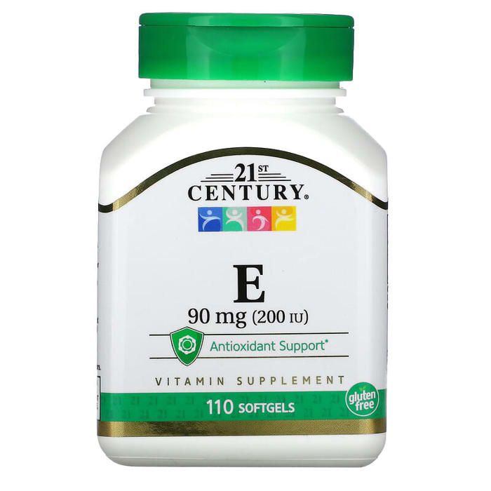 , Vitamine E, 90 mg (200 UI), 110 capsules