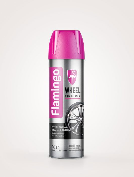 Nettoyant Jante - nettoyage et polissage pour l'inox et l'aluminium Flamingo Brillant Jantes voiture