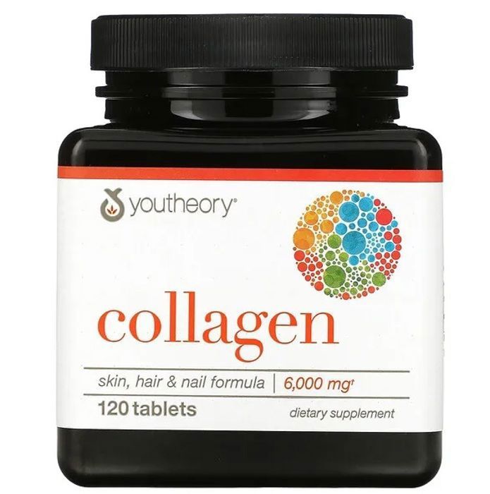 Youtheory Collagène, 6000 mg, 120 comprimés - Made in USA