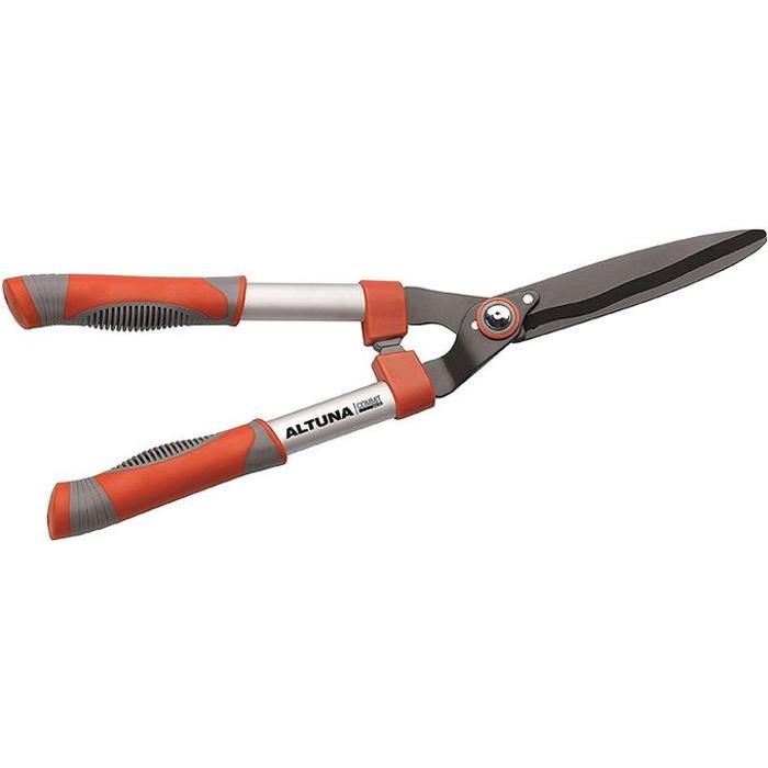 sécateur en aluminium renforcé - Indiqué pour les haies et la pelouse