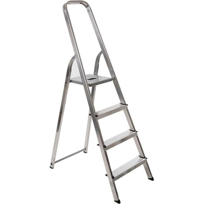 Escabeau en aluminium - 4 marche