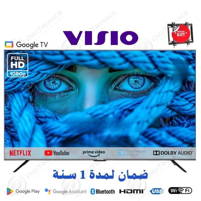 40 Full HD Smart Google TV, WiFi & Bluetooth, HDMI + Support Gratuit