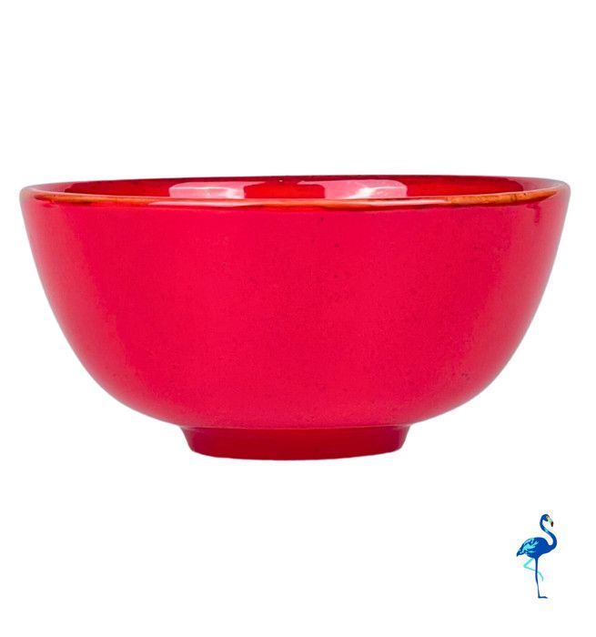 BOLS 13 CM SEASONS ROUGE ( 6 PIECES )