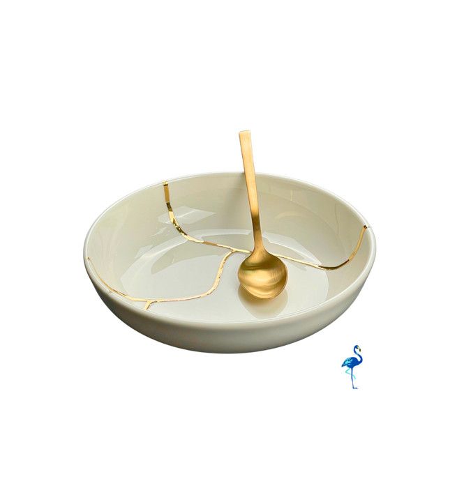 BOLS SPIRIT 17CM KINTSUGI ( 4 PIECES )