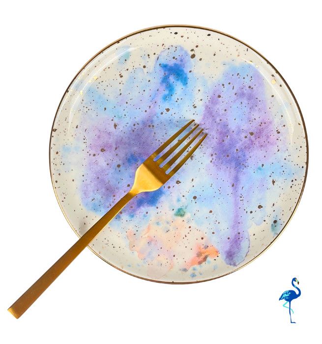 ASSIETTE COSMOS D4 20CM ( 6 PIECES )