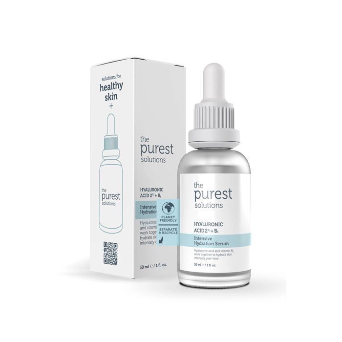 Sérum Hydratant - The Purest Solutions - Acide Hyaluronique 2% + B5 - 30ml - Anti-âge - Tous types de peau