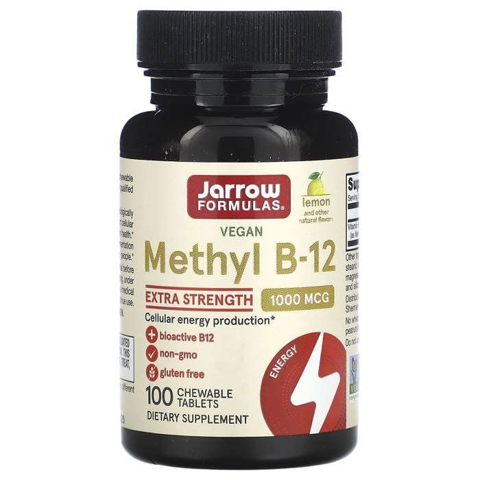 Méthyle B-12, Citron, 1000 µg, 100 pastilles à croquer
