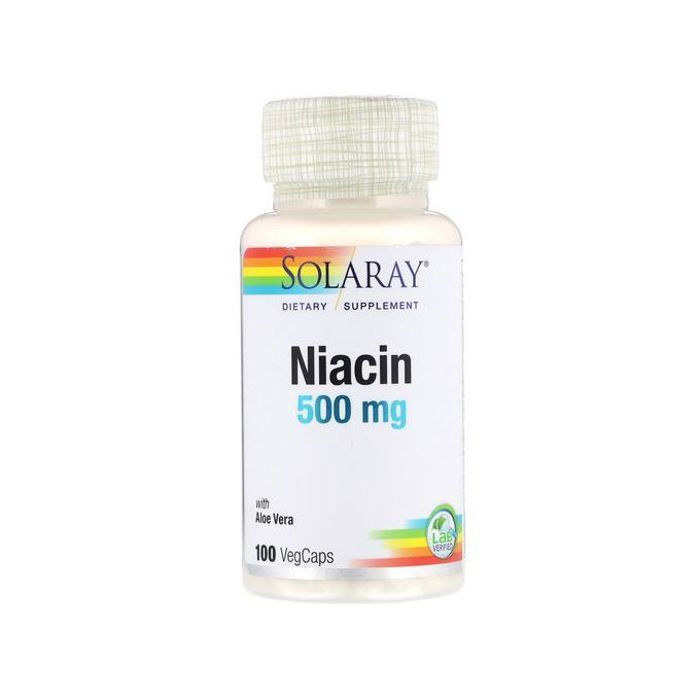 Niacine, 500 mg, 100 capsules végétales - MADE in USA