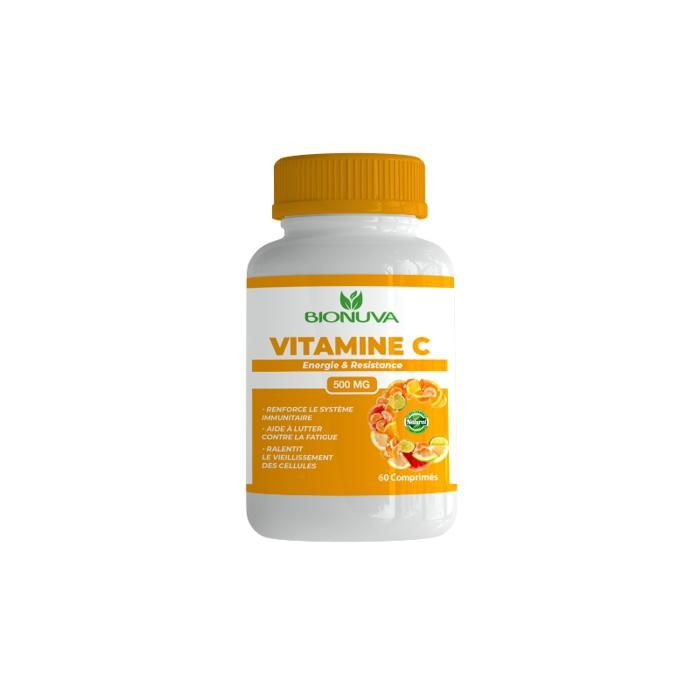VITAMINE C 100% Pure (60 comprimés 500 mg)
