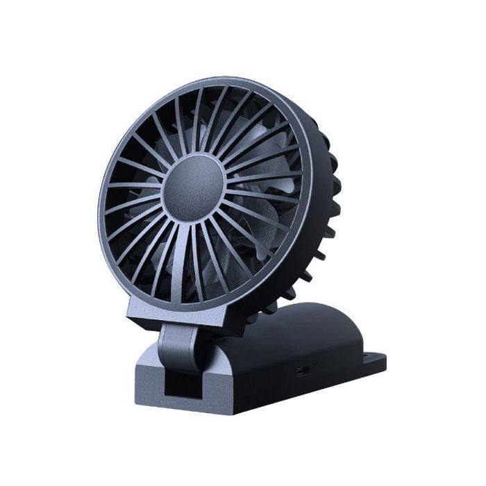 oraimo SmartHandheldfan 4 vitesses réglables pliables et mousquetons doubles lames et ventilateur à vent fort