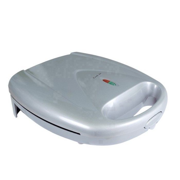 Toaster à Panini - Lamacom - PM Silver - 750W - Plaques antiadhésives - 3 tranches