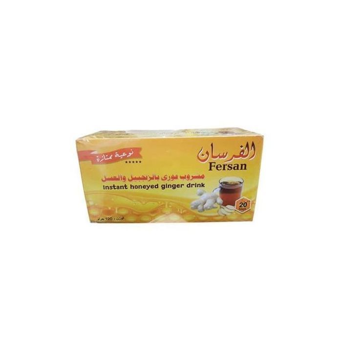 Fersan Tisane Fersan Boisson au Gingembre et Miel Naturel
