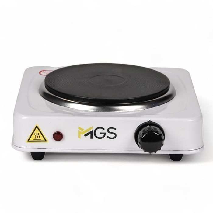 Plaque de cuisson - MGS - Single Burner - 1000W - Électrique - Compacte