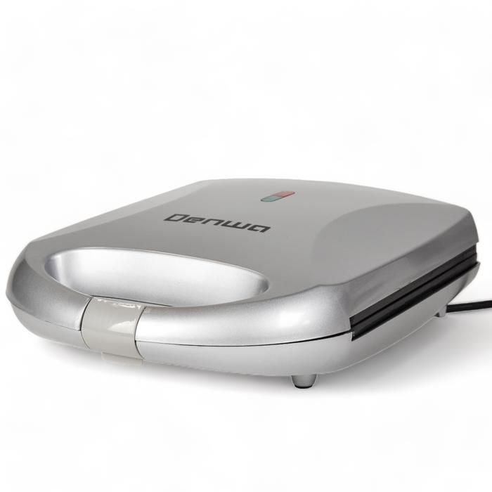 Grill Panini - DENWA - SMA-221 - 1400W - 4 Tranches - Plaques Anti-adhésives