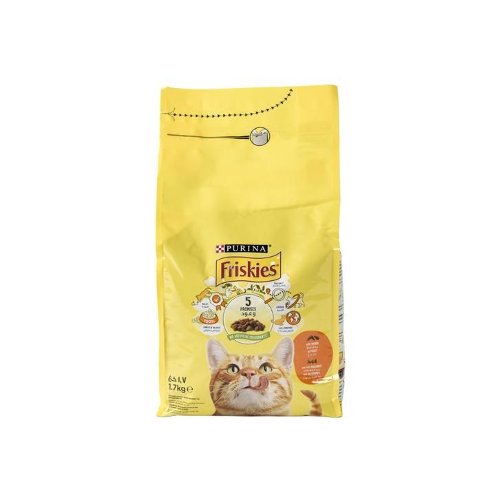 CHATS POULET LEGUMES 1,7KG FRISKIES