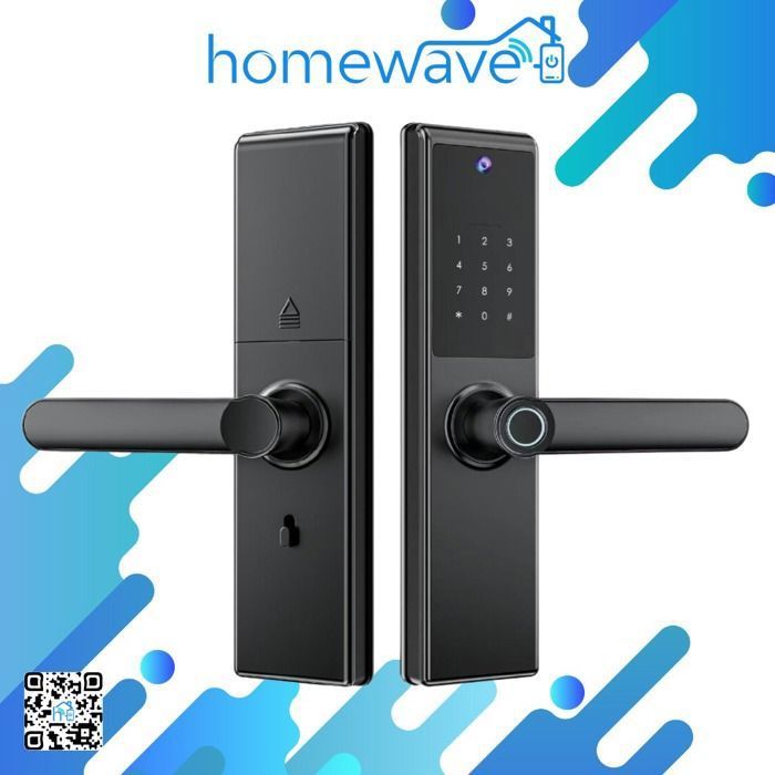 Poignée de porte intelligente H6C Noir