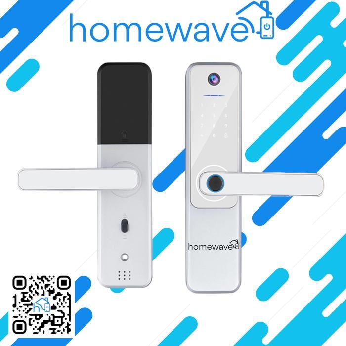 Poignée de porte intelligente H6C Silver