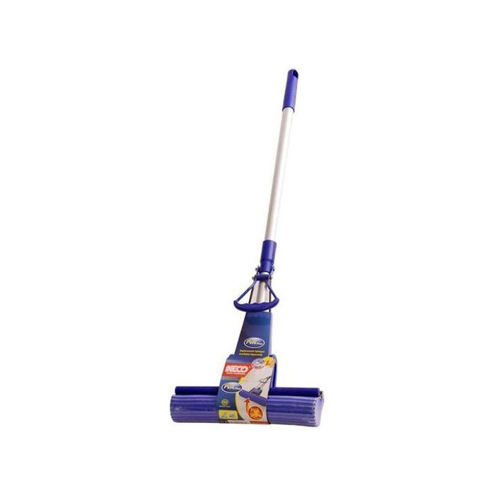 Neco Serpillière de Nettoyage des Sols avec Manche Télescopique,26 cm