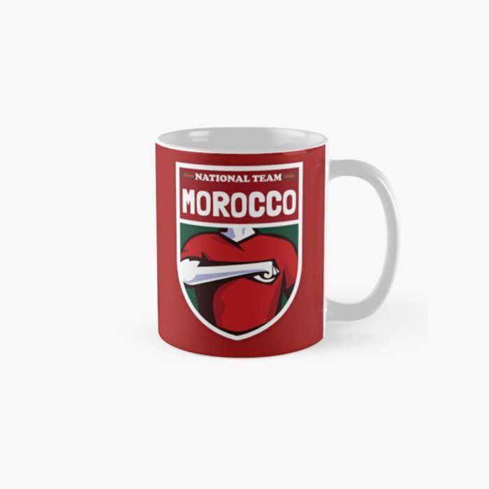 Logo de l'équipe nationale du Maroc Mug classique
