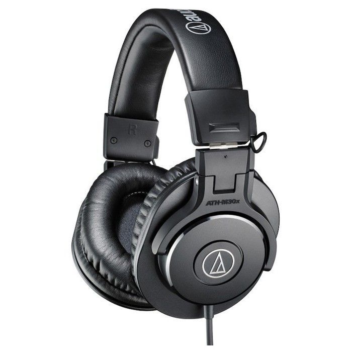 Casque studio - Audio-Technica - ATH-M30x - Filaire - Circum-aural - Isolation de bruit
