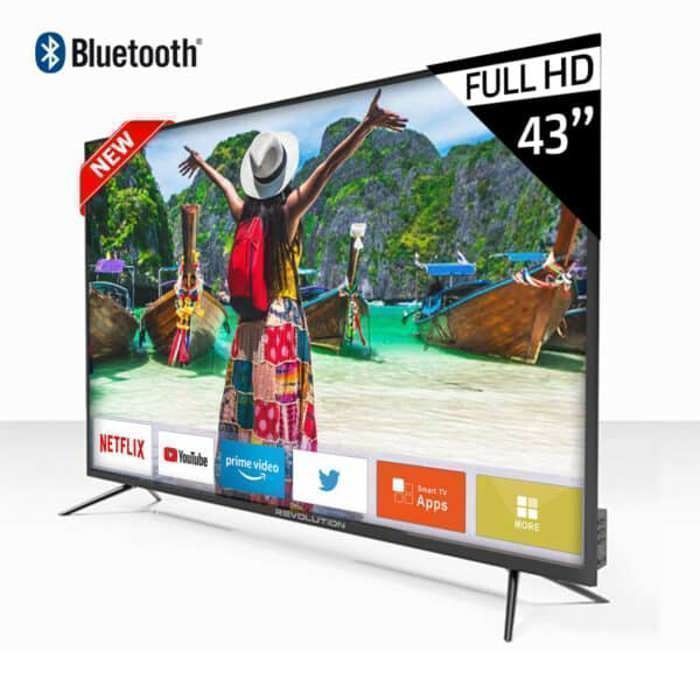 Téléviseur Smart TV 43" - Revolution - Full HD - Android 14 - Bluetooth intégré