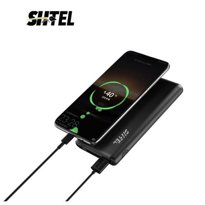 PARTAGER CE PRODUIT Powerbank Shtel 20000 mAh, haute capacité, charge très rapide