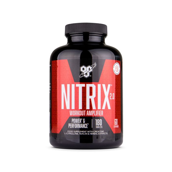Pre‑Workout - BSN NITRIX 2.0 - 180 Tabs