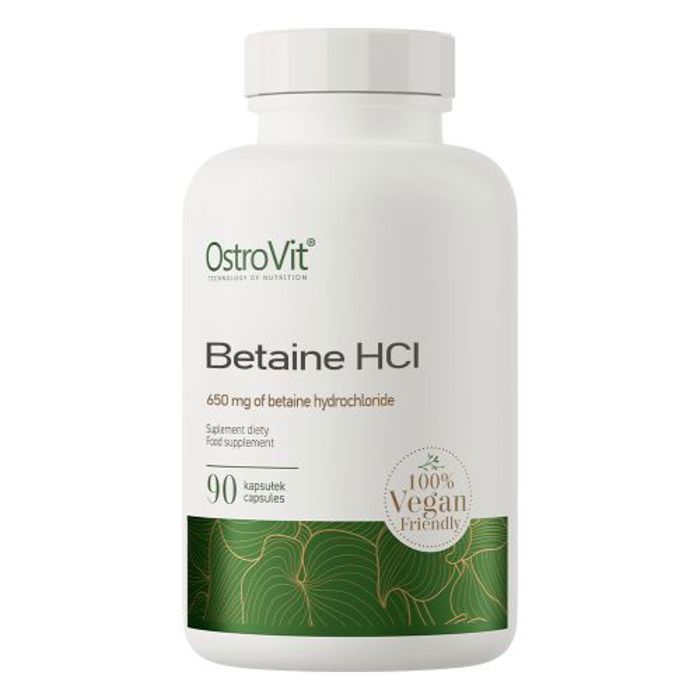 Betaine HCl 90 Caps - Optimisation de la Digestion
